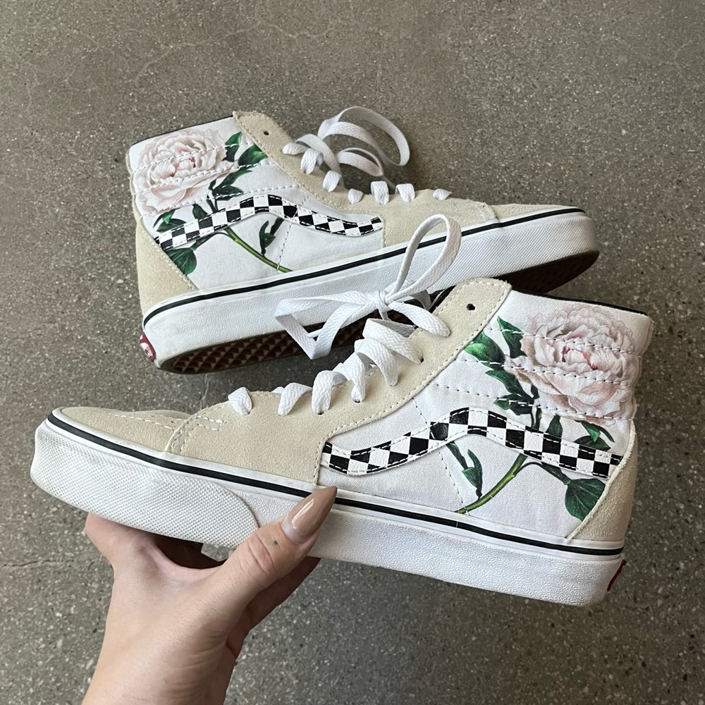 Vans Floral High Tops